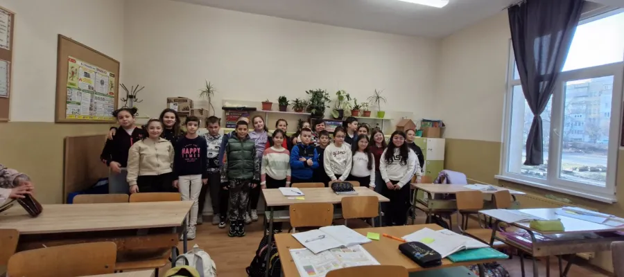 Основно изображение за Урок по математика в IV клас