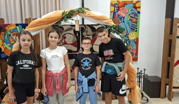 Изображение за Втори творчески ден от Еко лагера на заимовци