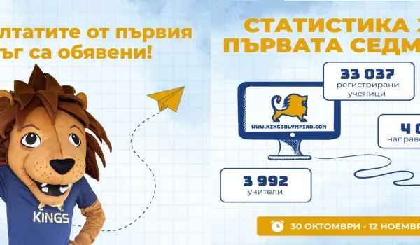 Изображение за Към финалния кръг на олимпиада &quot;Кингс&quot;!